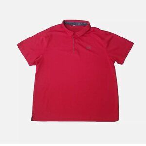 Under Armour Shirt Men's 3XL Casual Red Performance Loose Fit Heatgear 1290140.